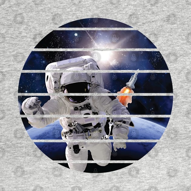 Sci Fi Astronaut Space Explore by AqlShop